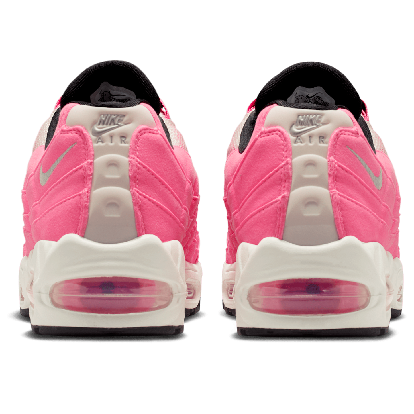 Nike Air Max 95 SE - Women's - Pink Glow/Mtlc Silver/Off Noir