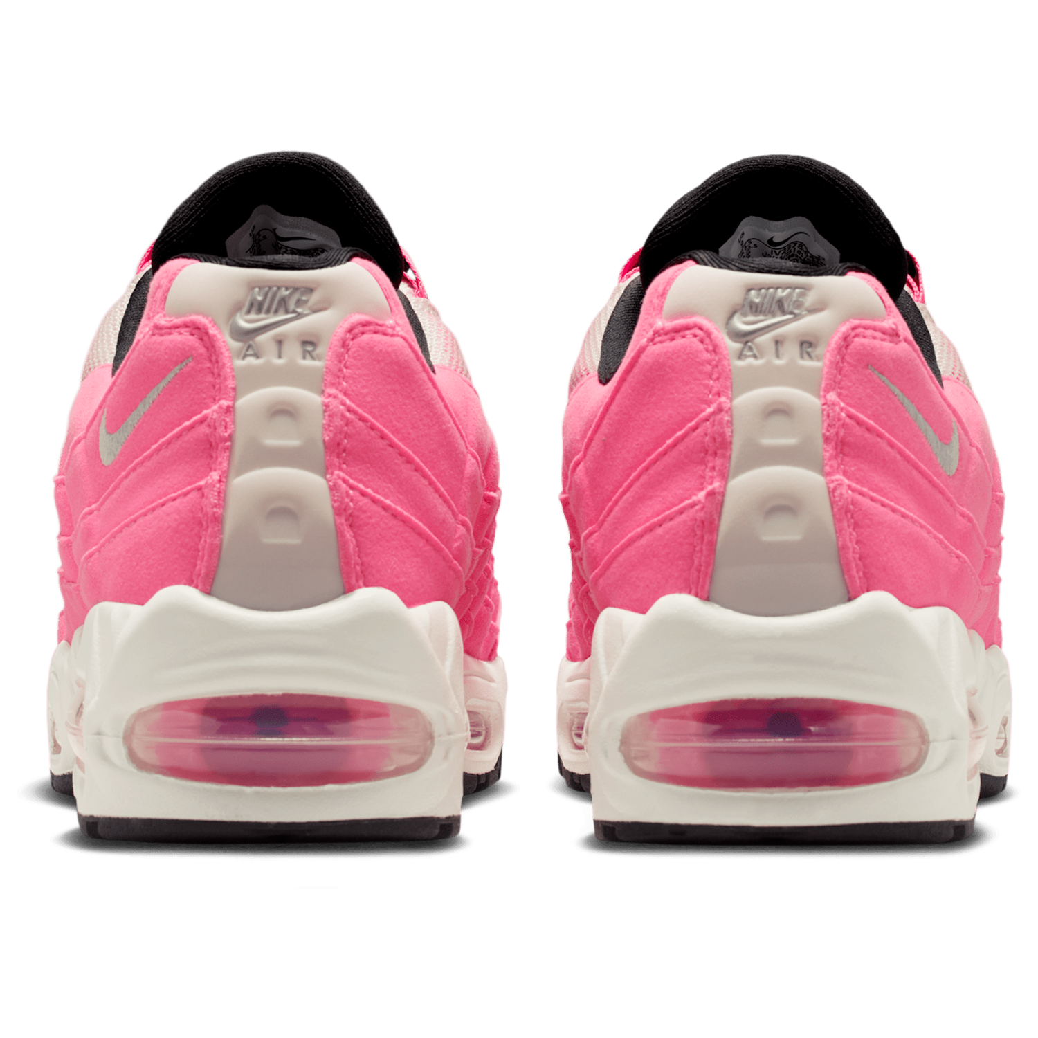 Nike Air Max 95 SE - Women's - Pink Glow/Mtlc Silver/Off Noir