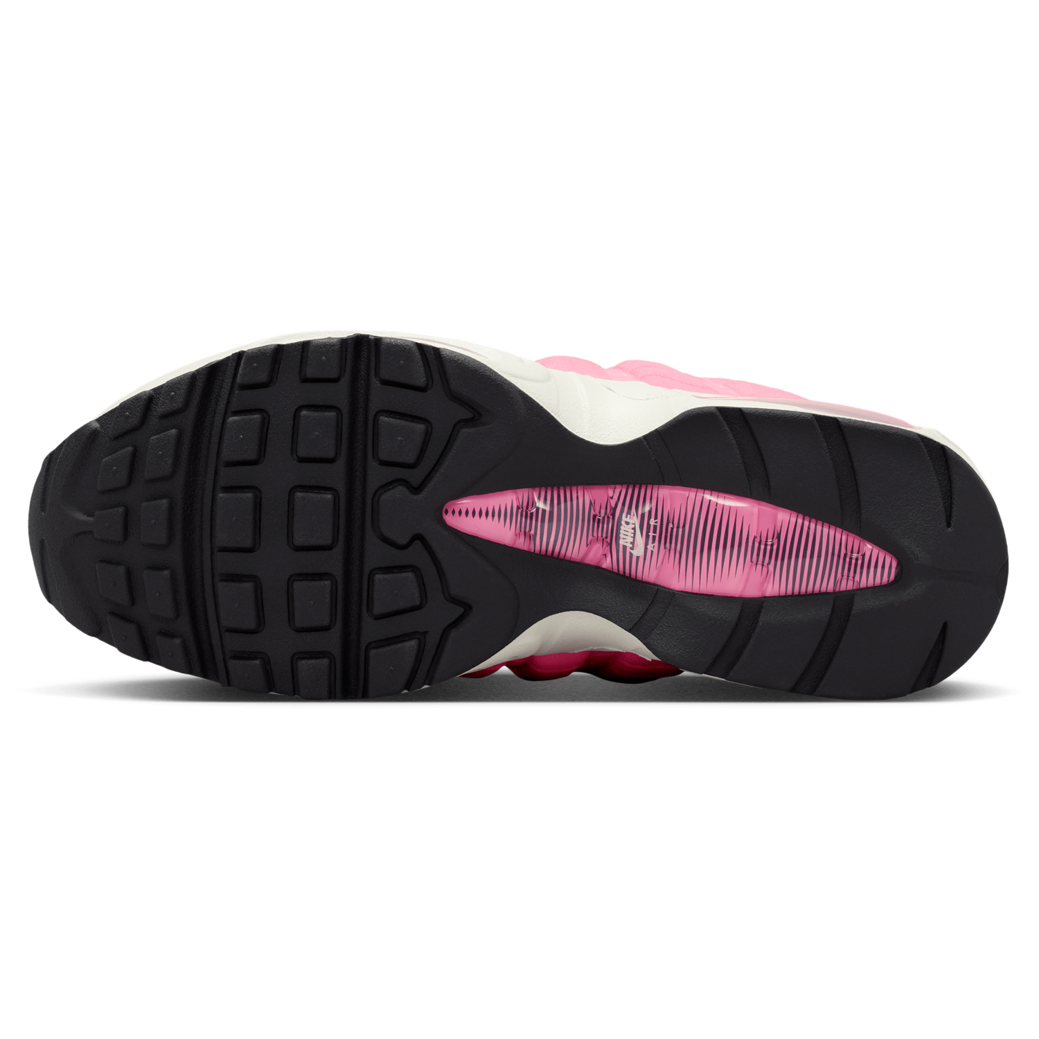 Nike Air Max 95 SE - Women's - Pink Glow/Mtlc Silver/Off Noir