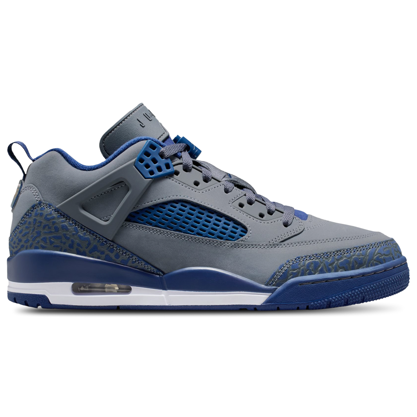 Jordan Spizike Low - Men's - Flint Grey/Navy/White