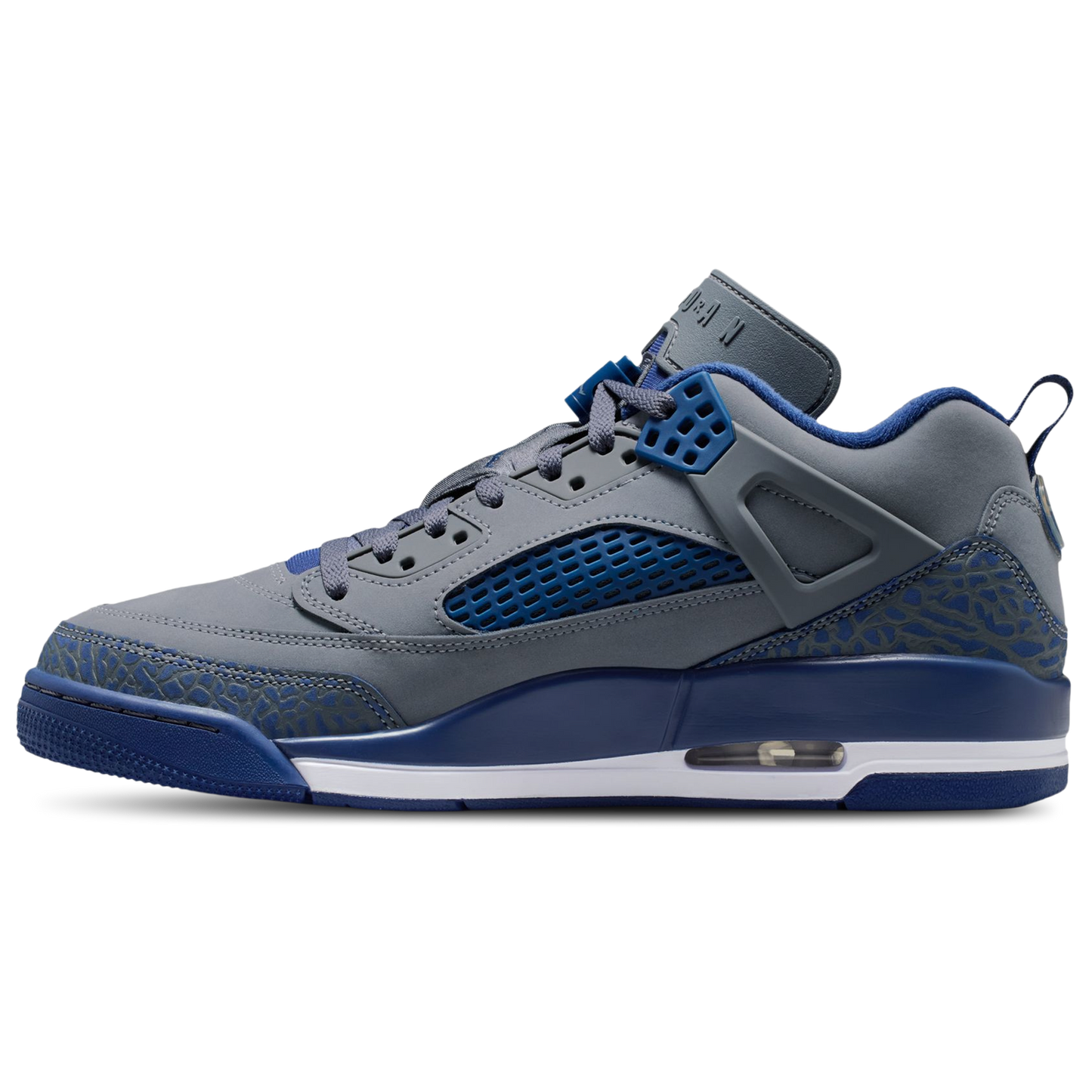 Jordan Spizike Low - Men's - Flint Grey/Navy/White