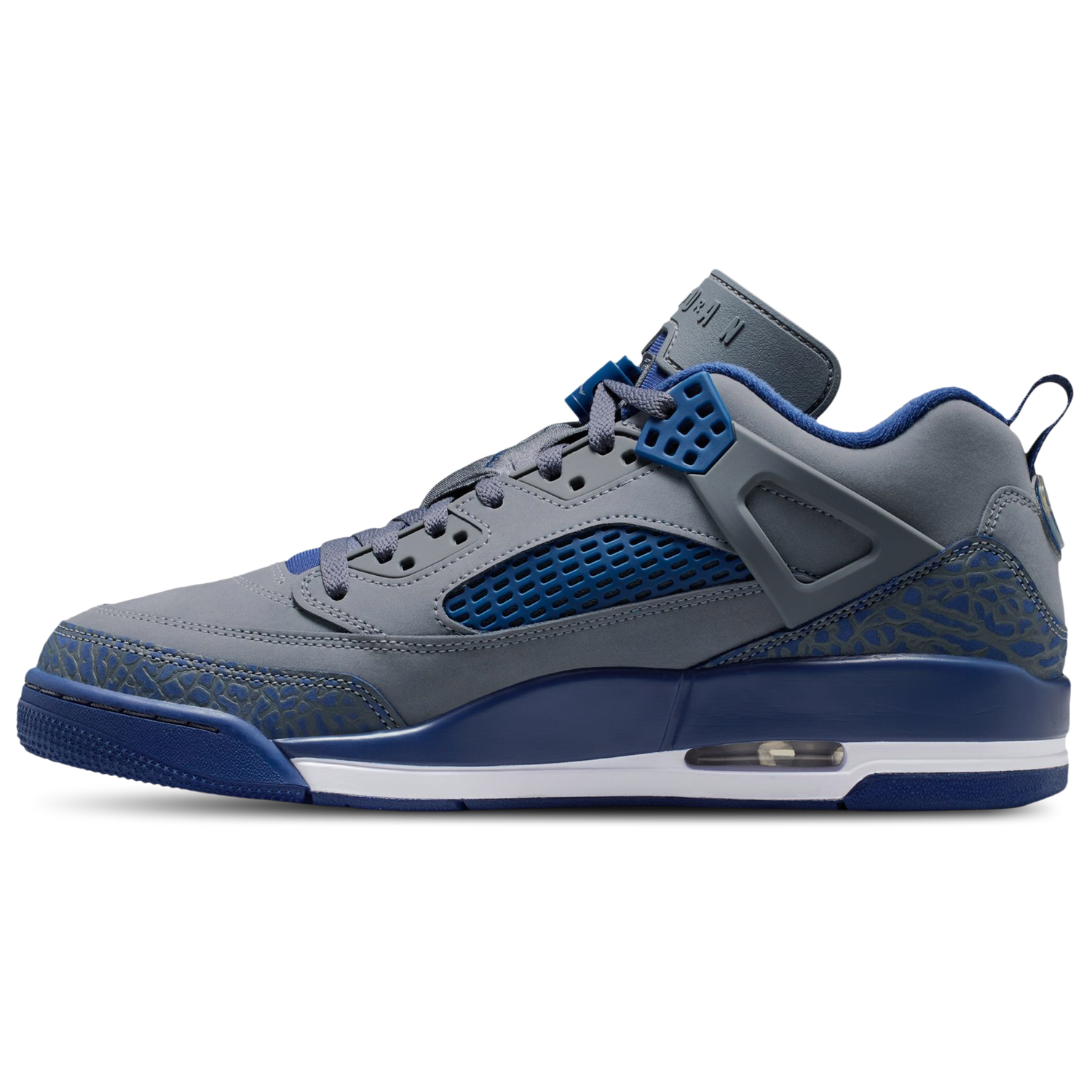 Jordan Spizike Low - Men's - Flint Grey/Navy/White