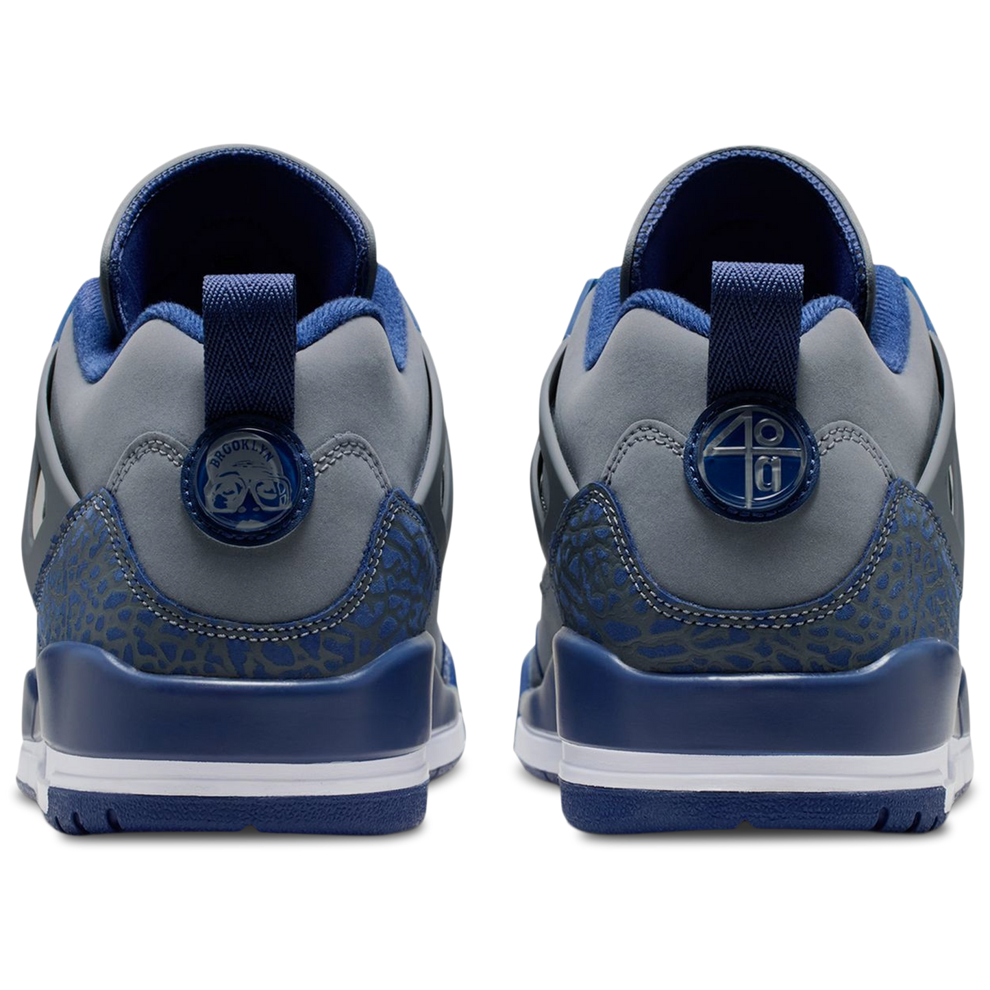 Jordan Spizike Low - Men's - Flint Grey/Navy/White