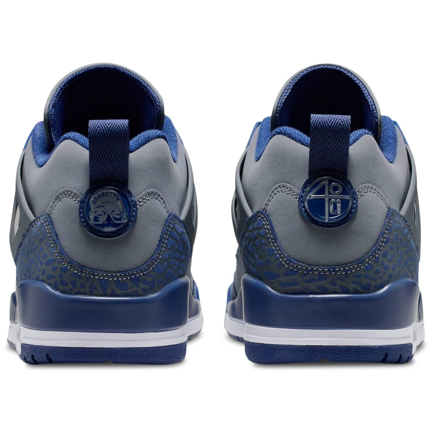 Jordan Spizike Low - Men's - Flint Grey/Navy/White