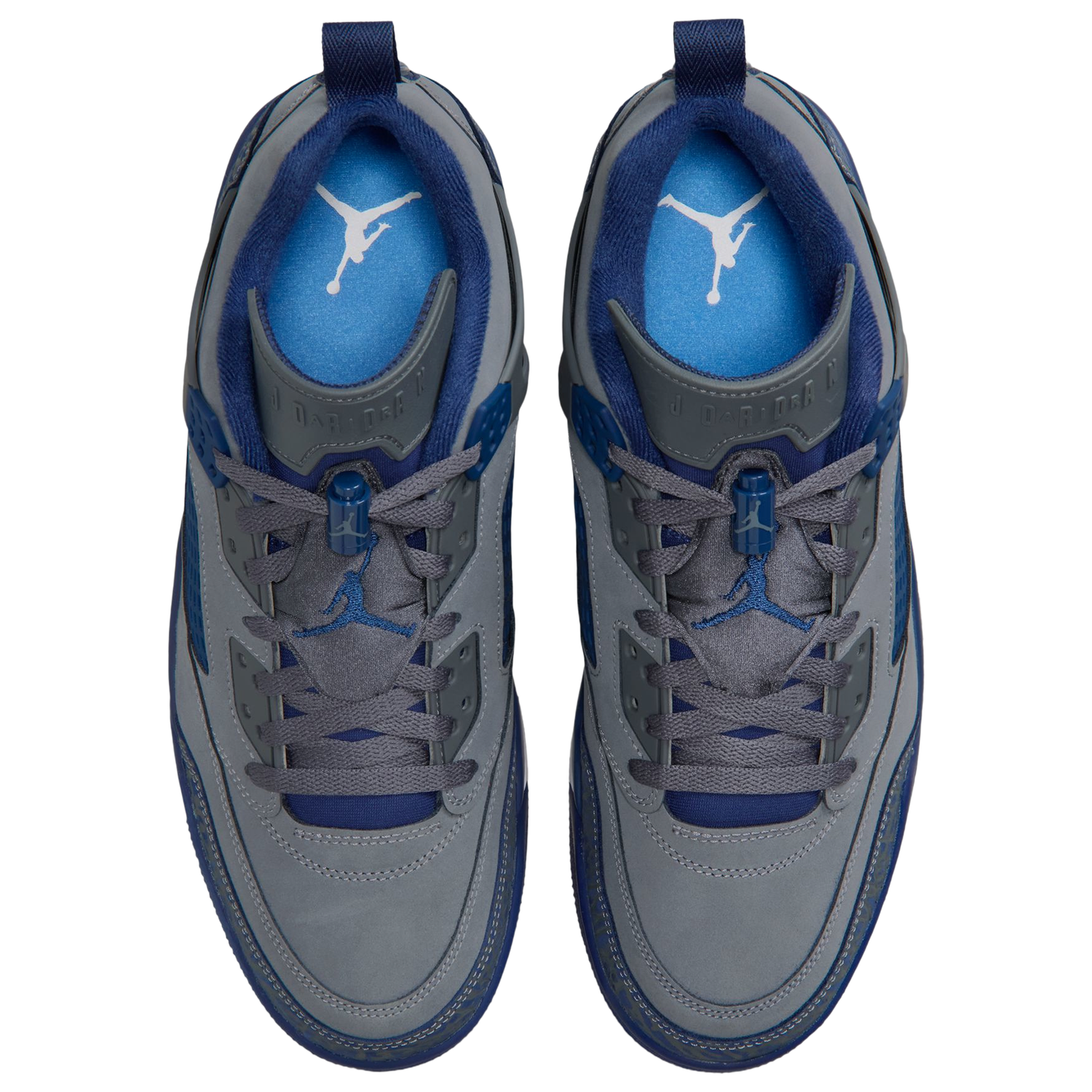 Jordan Spizike Low - Men's - Flint Grey/Navy/White