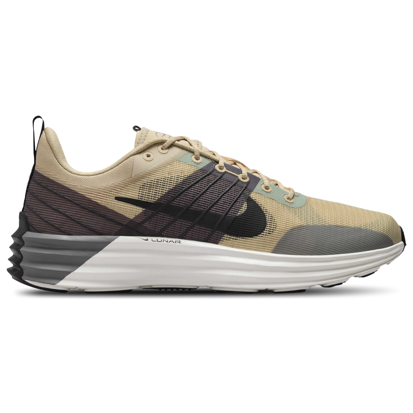 Nike Lunar Roam - Men's - Sesame/Black/Smoke Grey