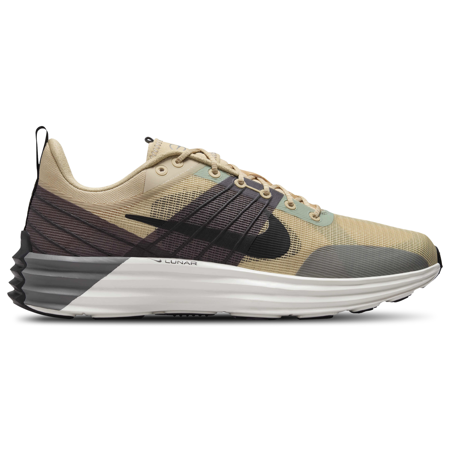 Nike Lunar Roam - Men's - Sesame/Black/Smoke Grey