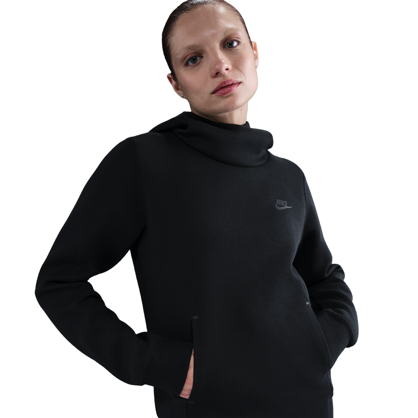 Nike NSW Tech Fleece Hoodie - Women's - Black/Black