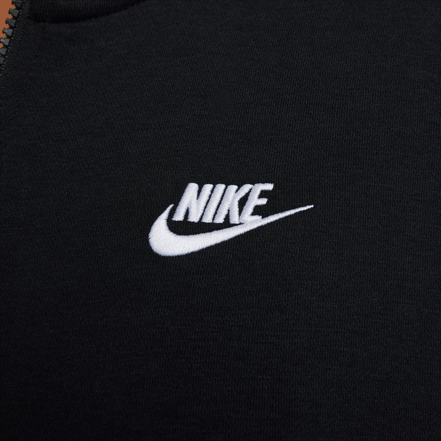Nike Club Full-Zip Hoodie - Men's - White/Black