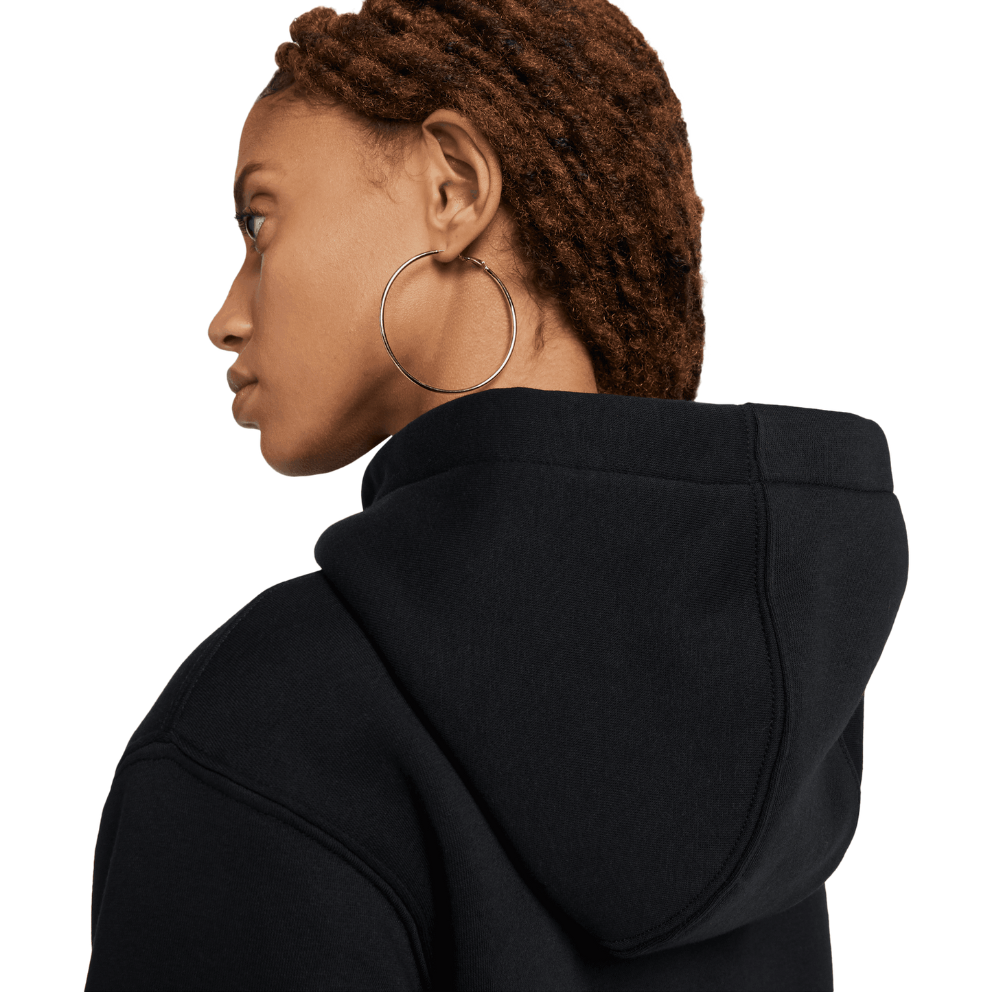 Nike Club Full-Zip Hoodie - Men's - White/Black
