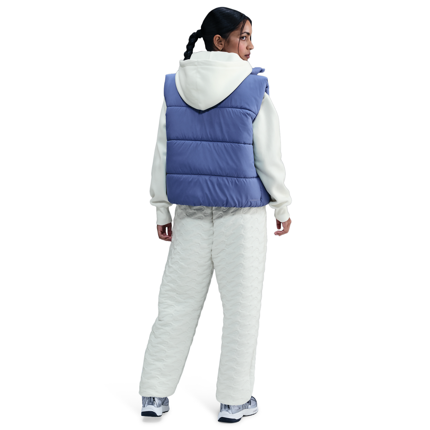 Nike NSW Phoenix HR Oversized AOJ Pant - Women's - Sail/Sanddrift