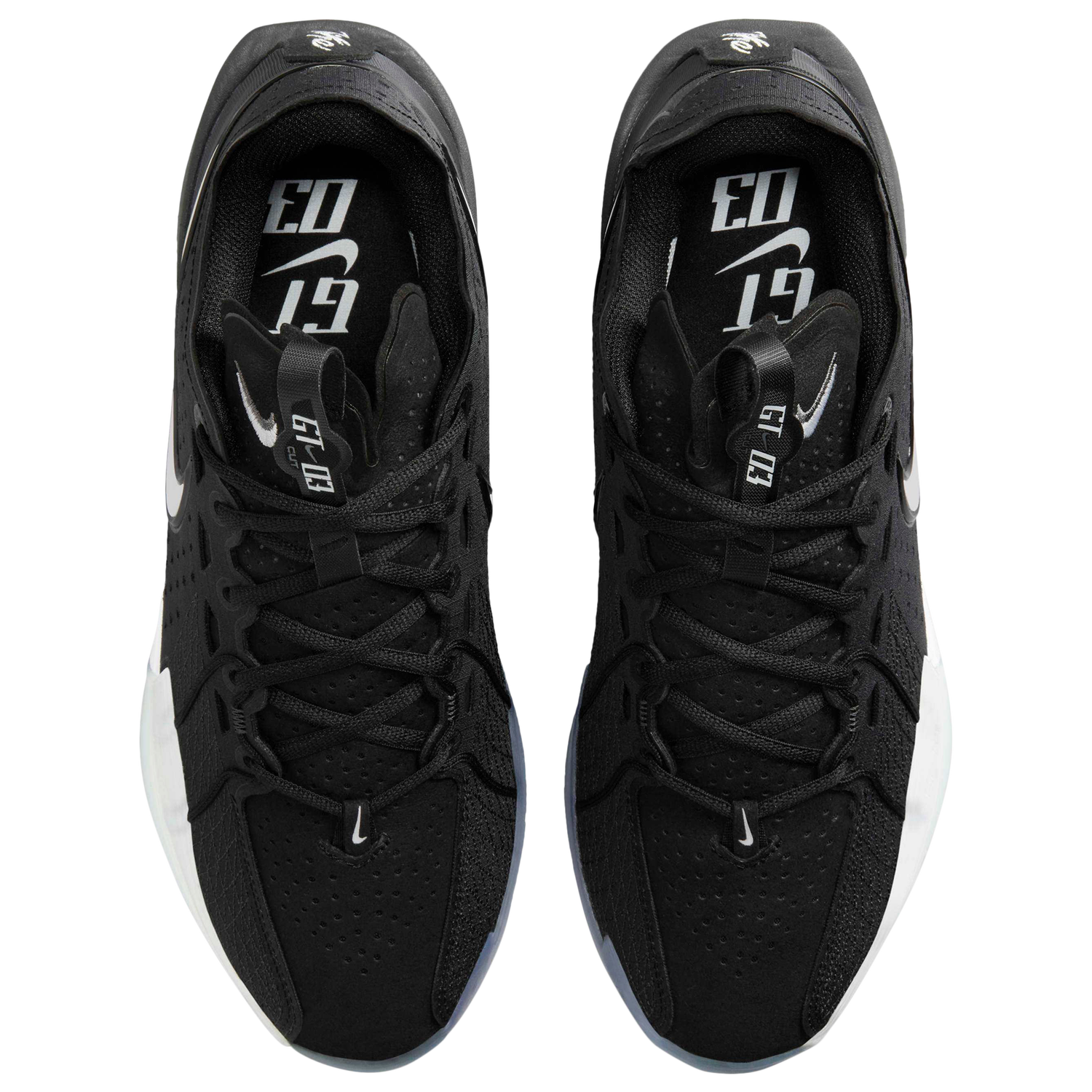 Nike Air Zoom G.T. Cut 3 - Men's - Black/White/Iron Grey