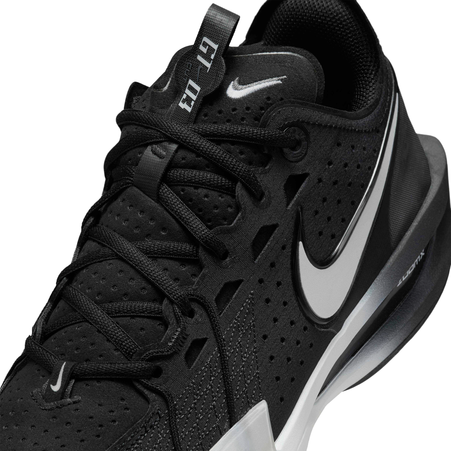 Nike Air Zoom G.T. Cut 3 - Men's - Black/White/Iron Grey