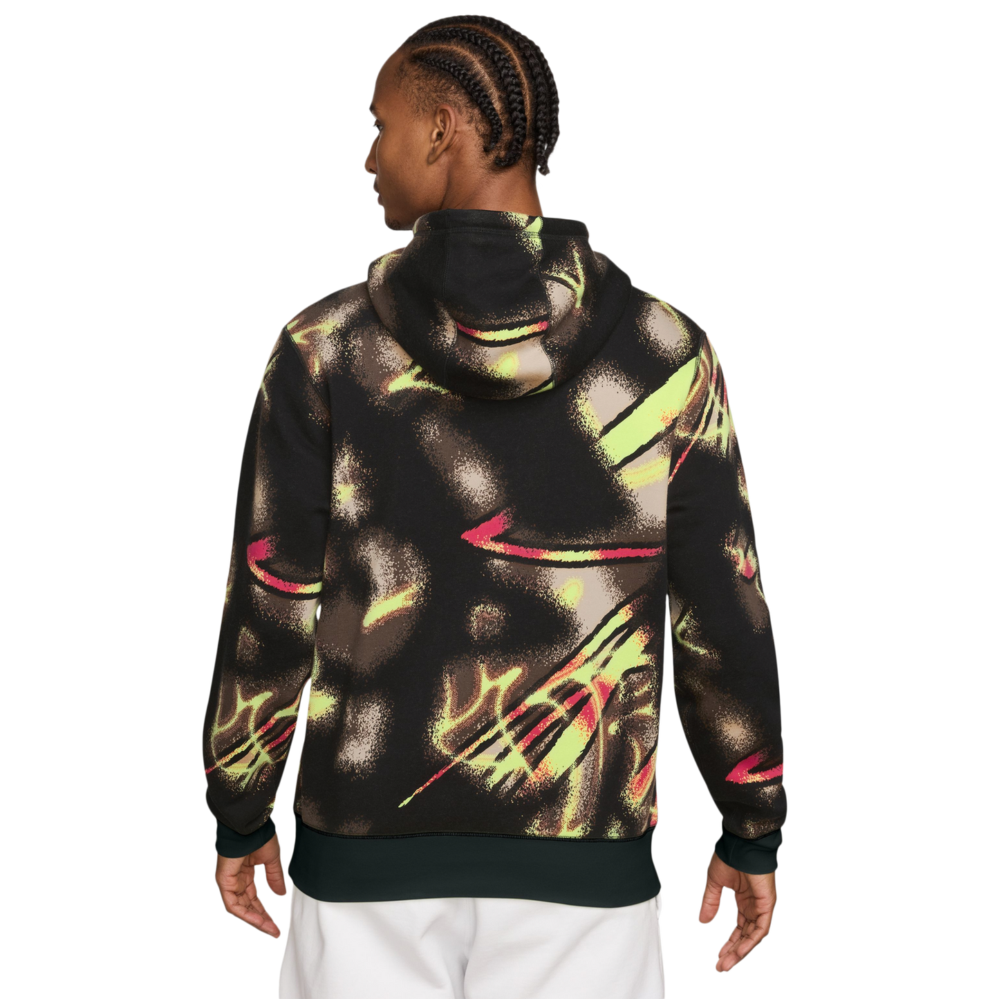 Nike Ja Club Basketball Pullover Hoodie - Men's - Light Lemon Twist/Grey