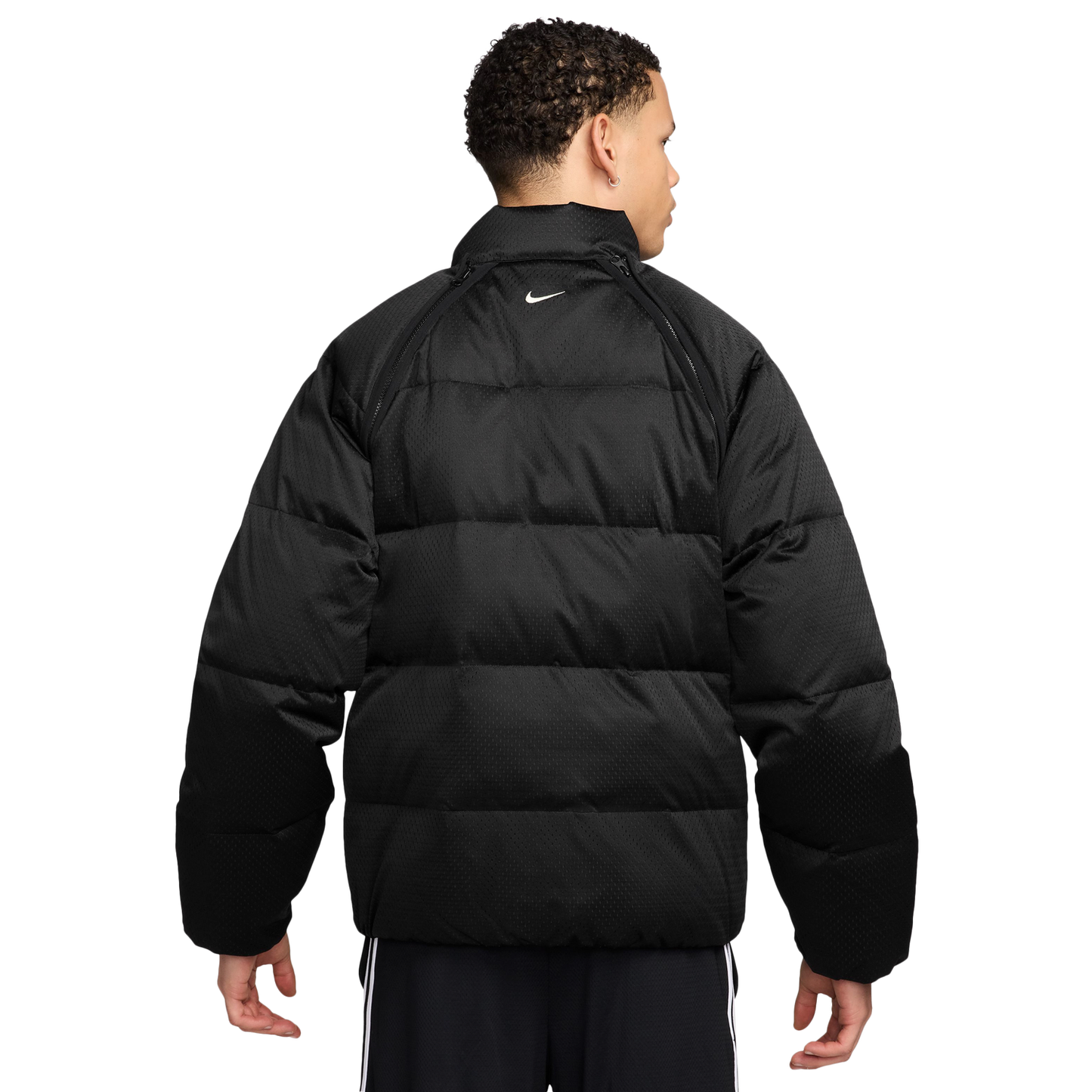 Nike Lebron TF Down Filled Jacket - Men's - Sail/Black