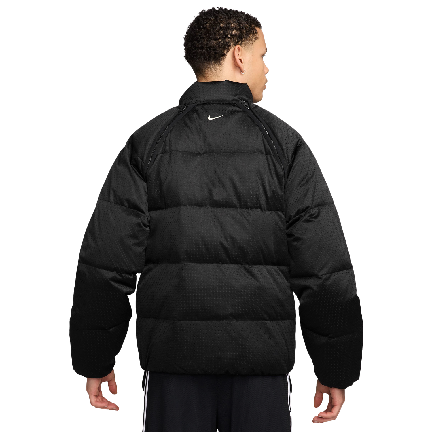 Nike Lebron TF Down Filled Jacket - Men's - Sail/Black
