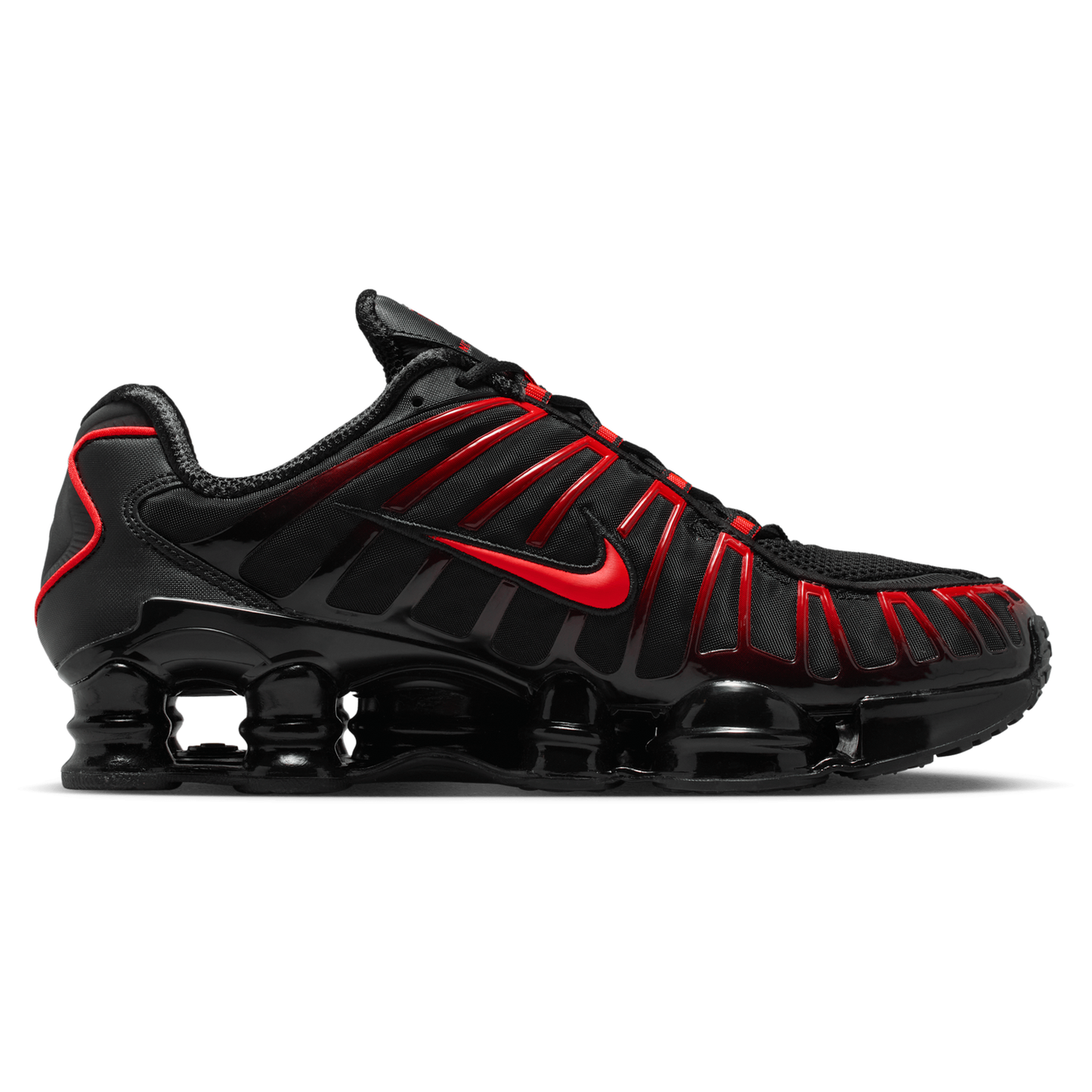 Nike Shox TL - Men's - Black/Lt Crimson/Black