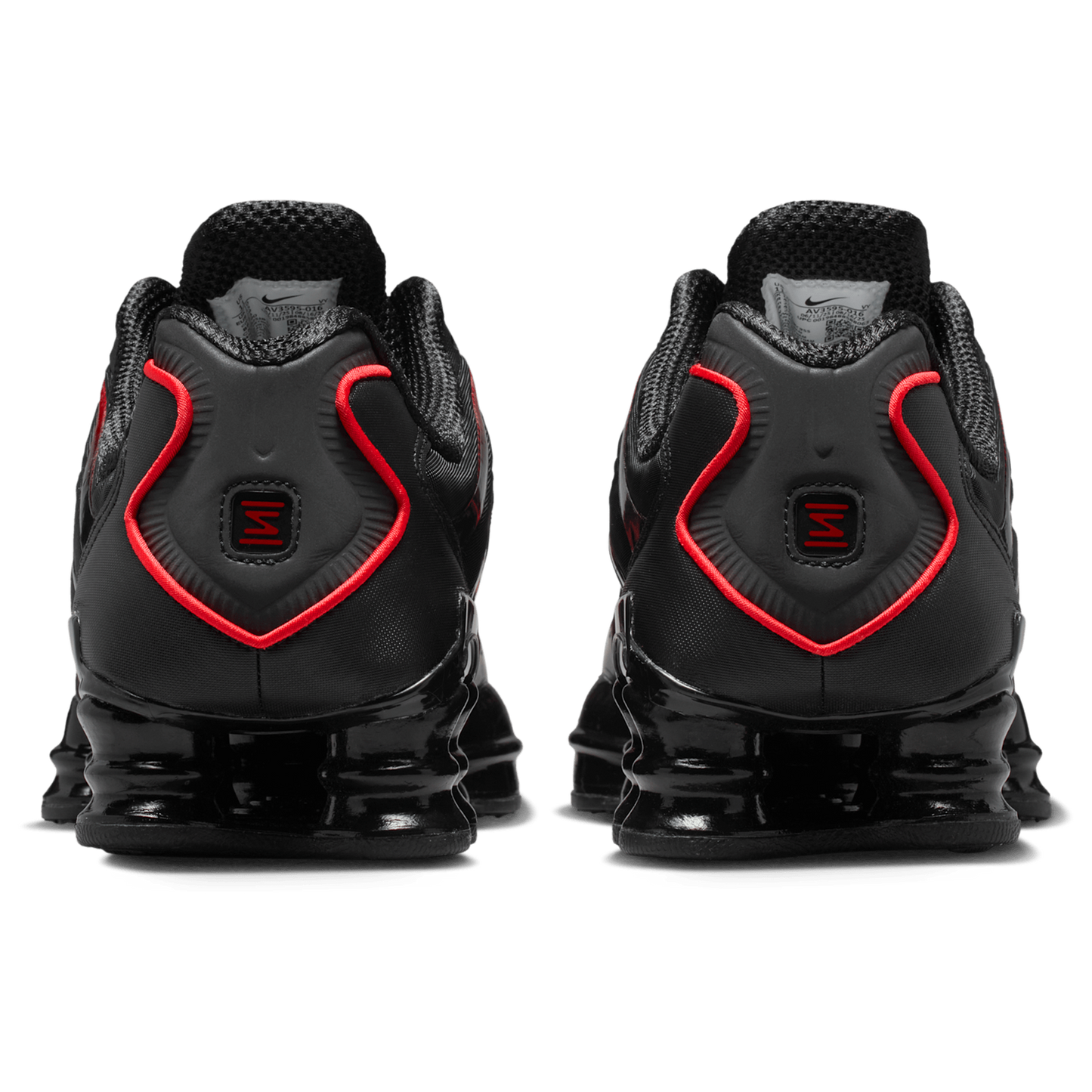 Nike Shox TL - Men's - Black/Lt Crimson/Black