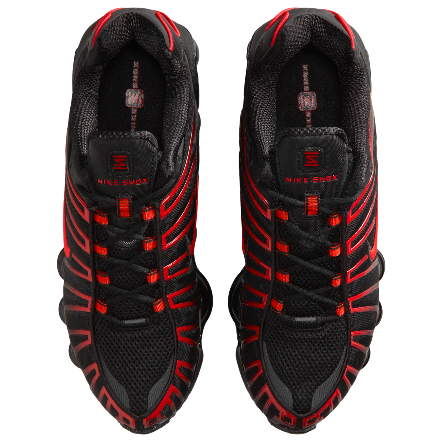 Nike Shox TL - Men's - Black/Lt Crimson/Black