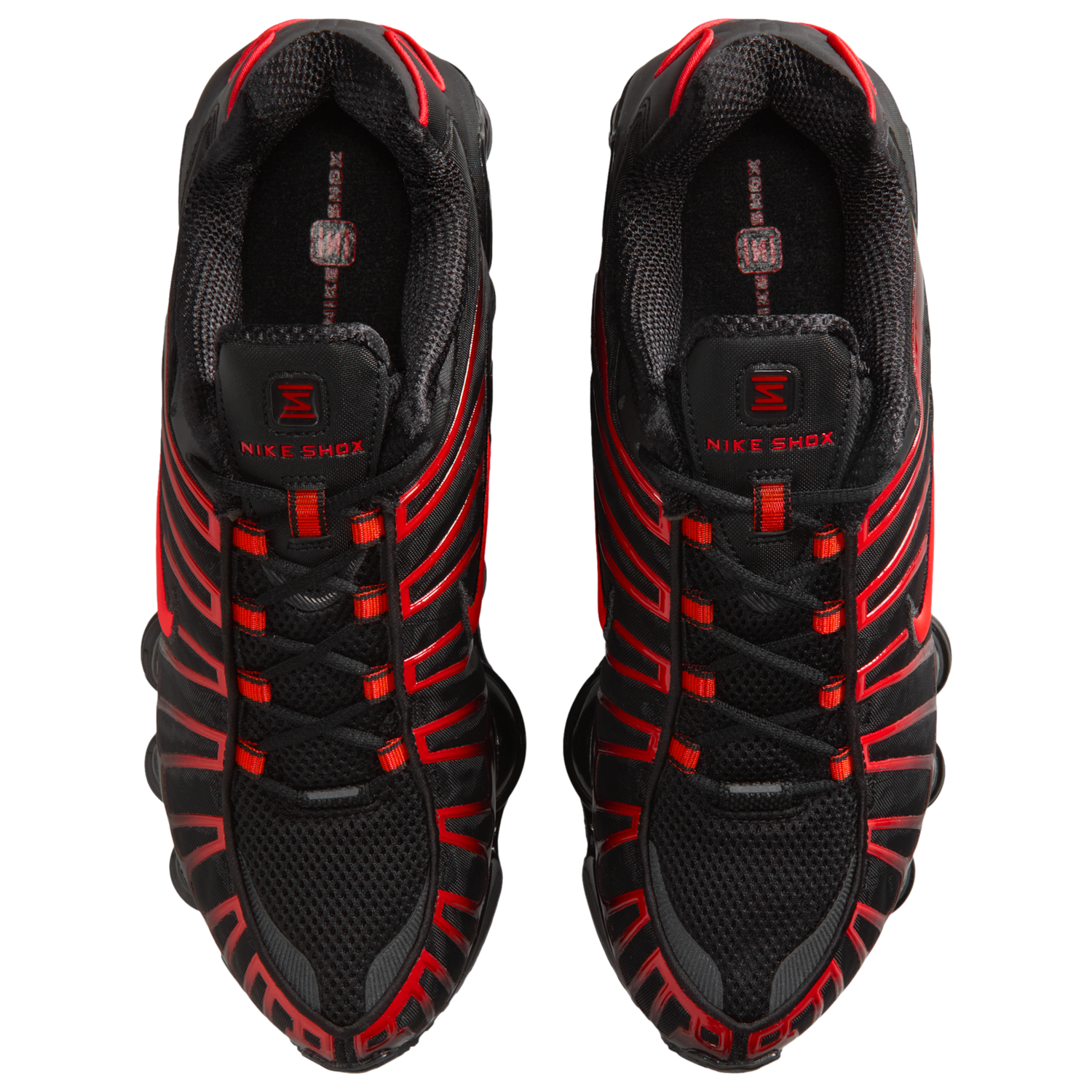 Nike Shox TL - Men's - Black/Lt Crimson/Black