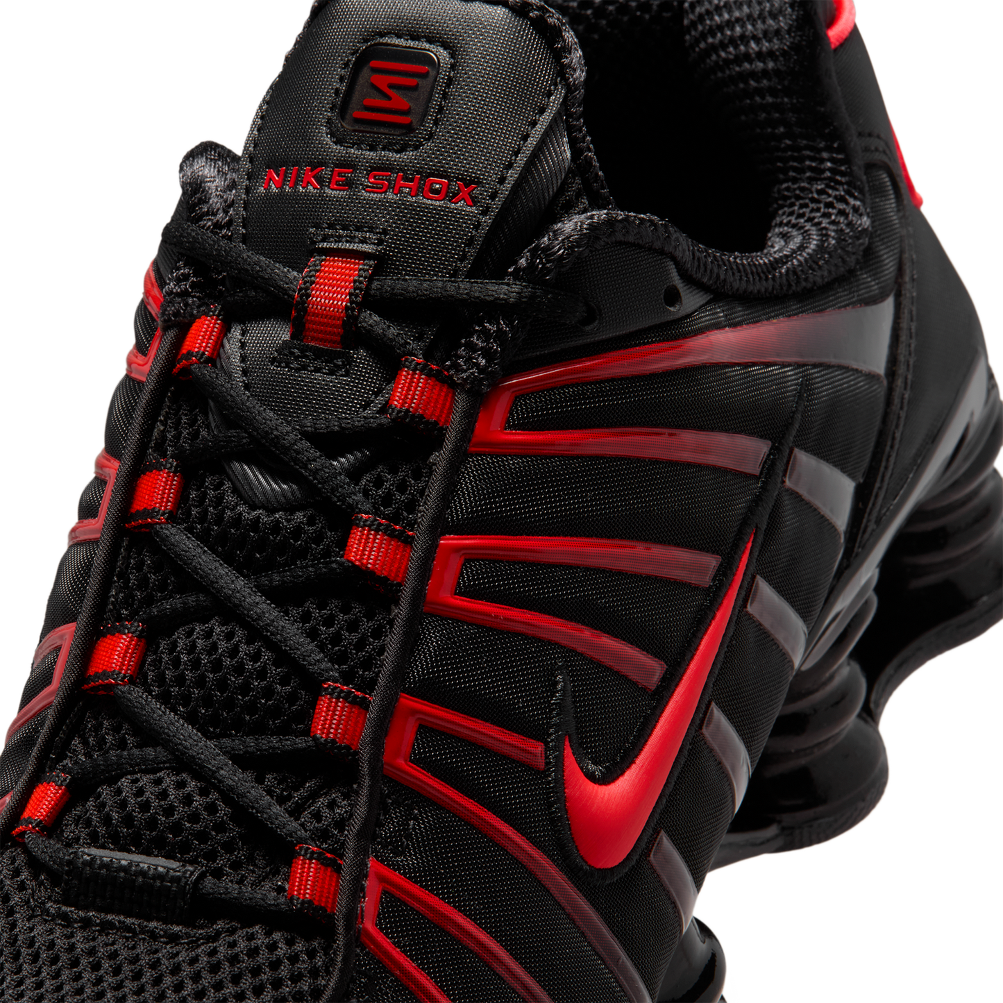 Nike Shox TL - Men's - Black/Lt Crimson/Black