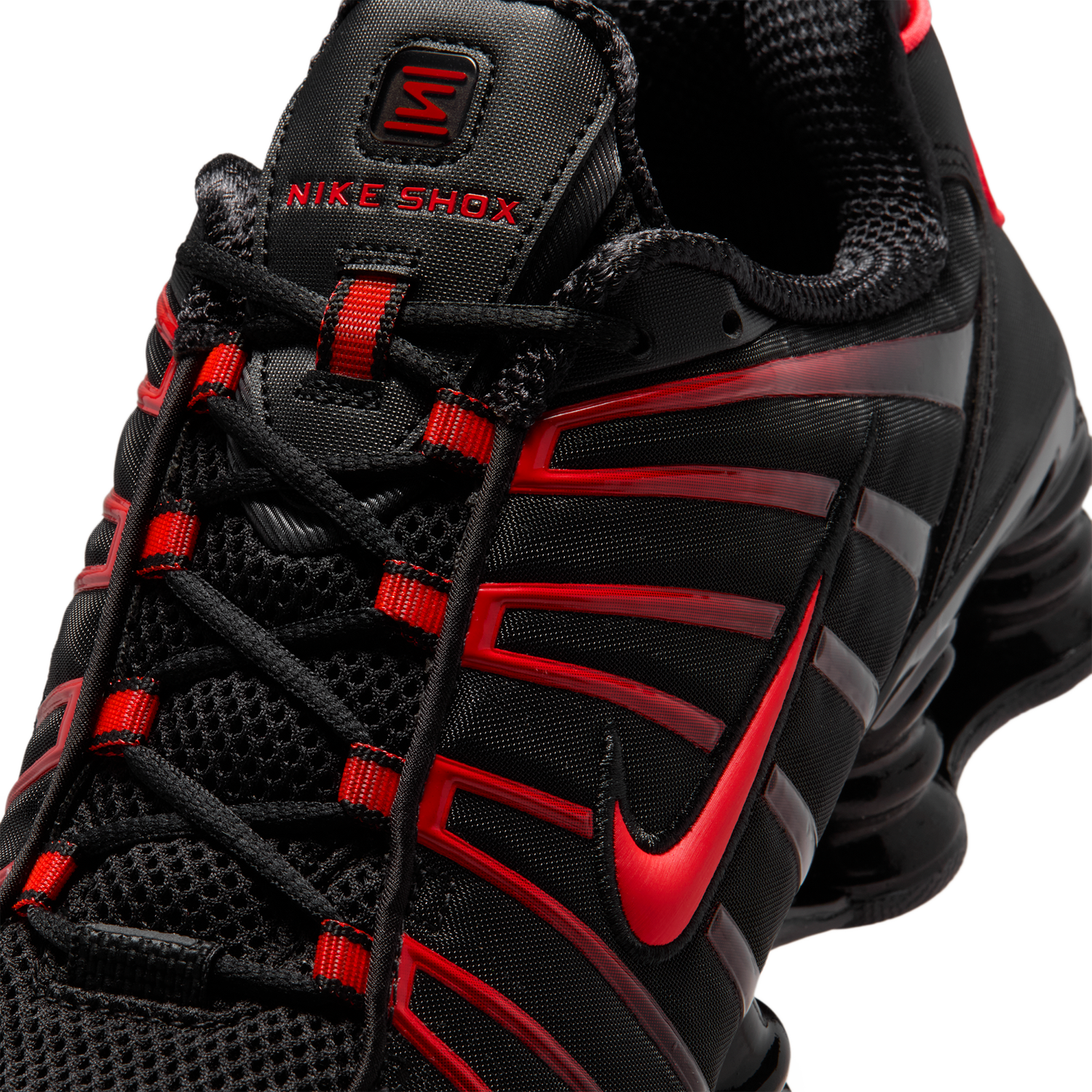 Nike Shox TL - Men's - Black/Lt Crimson/Black