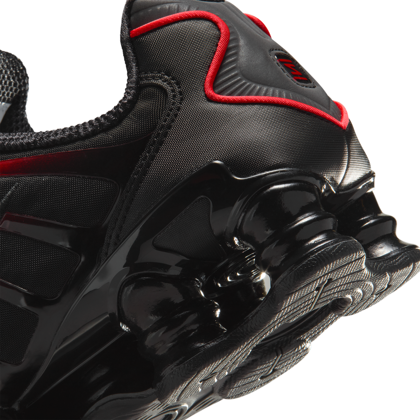 Nike Shox TL - Men's - Black/Lt Crimson/Black