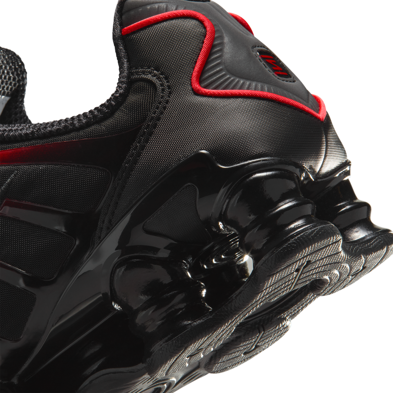 Nike Shox TL - Men's - Black/Lt Crimson/Black