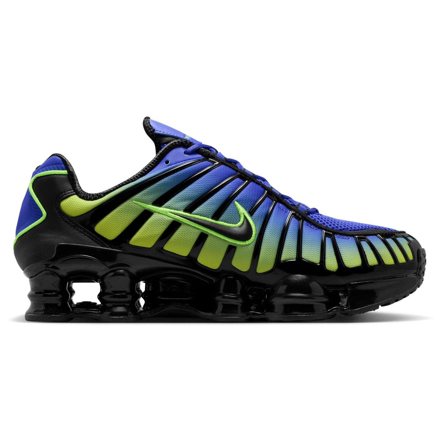 Nike Shox TL - Men's - Black/Lapis/Volt Ice