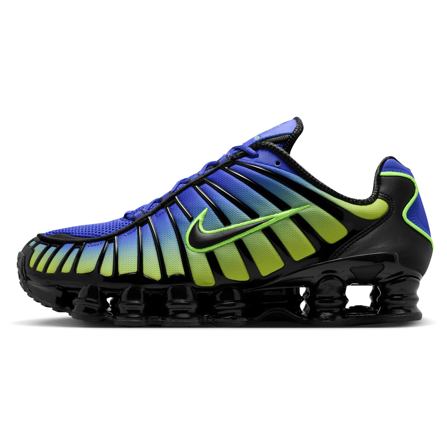 Nike Shox TL - Men's - Black/Lapis/Volt Ice