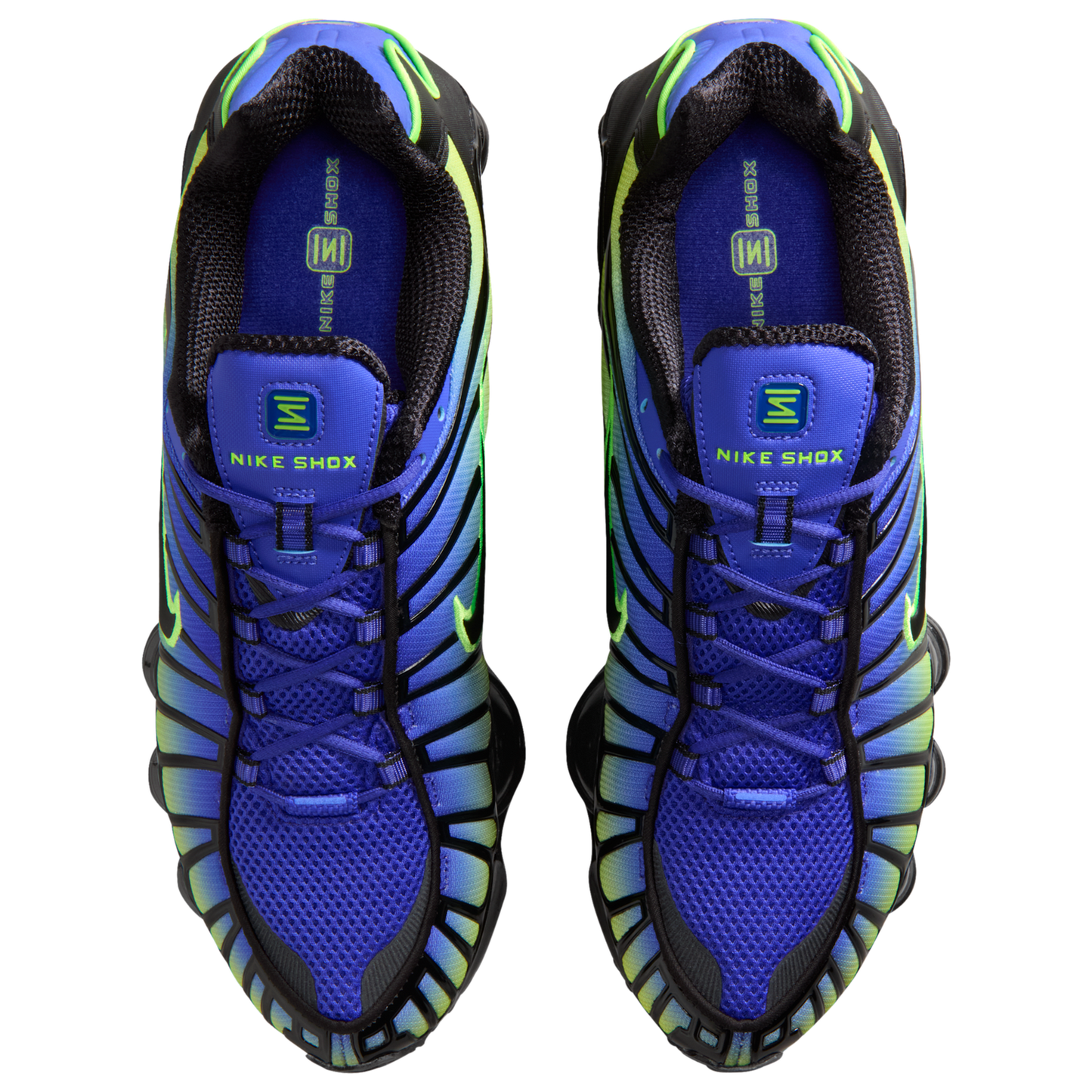 Nike Shox TL - Men's - Black/Lapis/Volt Ice