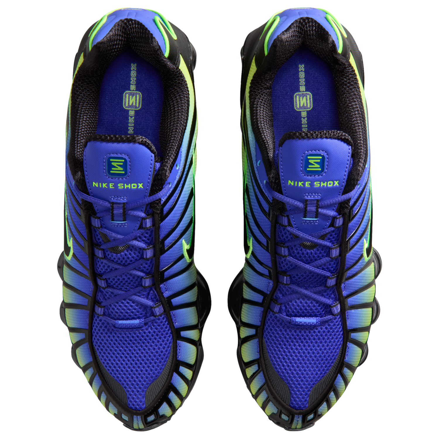 Nike Shox TL - Men's - Black/Lapis/Volt Ice