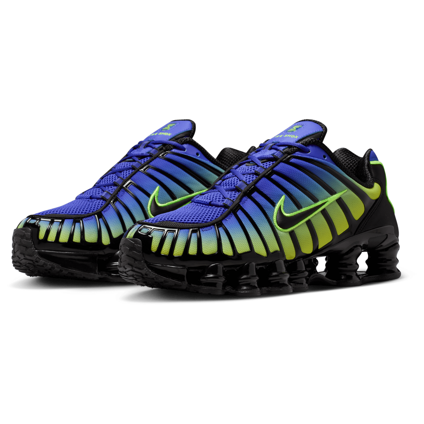 Nike Shox TL - Men's - Black/Lapis/Volt Ice
