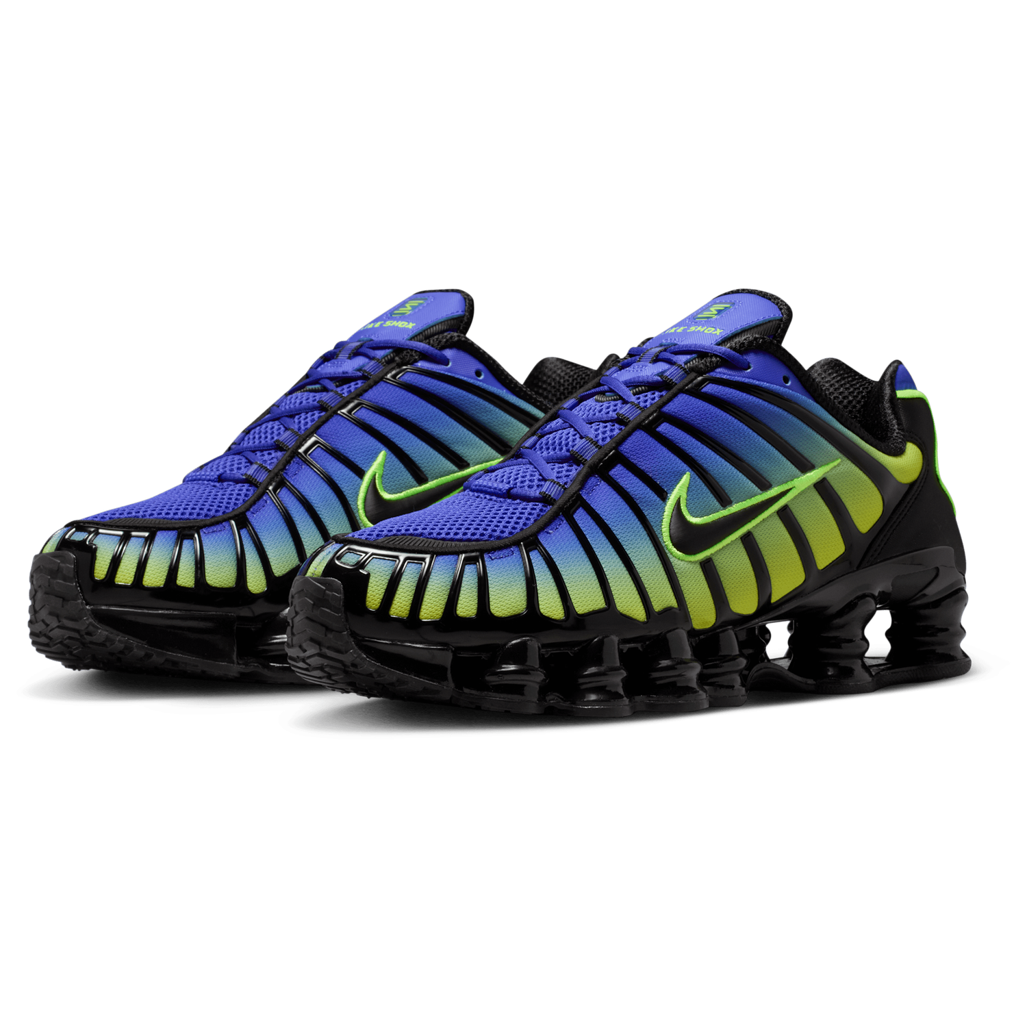 Nike Shox TL - Men's - Black/Lapis/Volt Ice