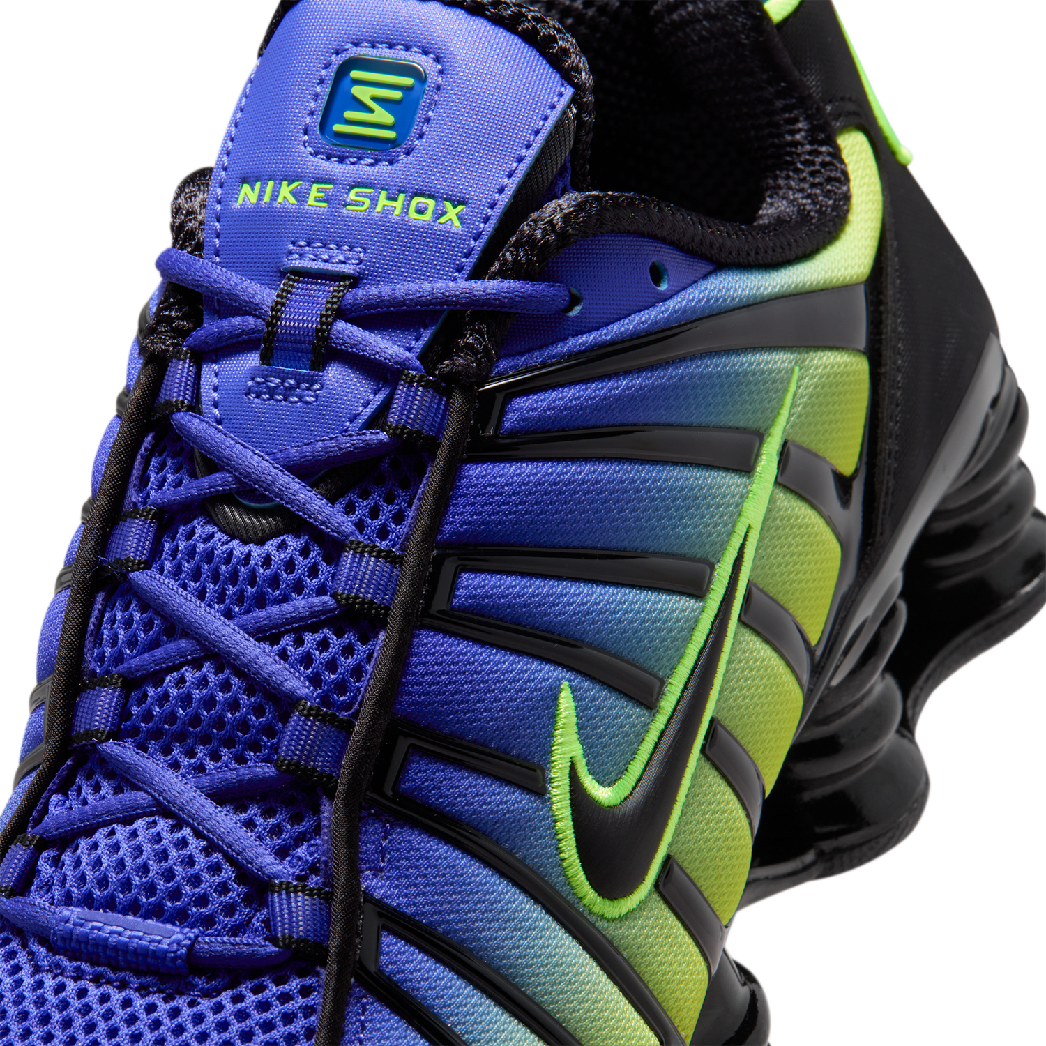 Nike Shox TL - Men's - Black/Lapis/Volt Ice