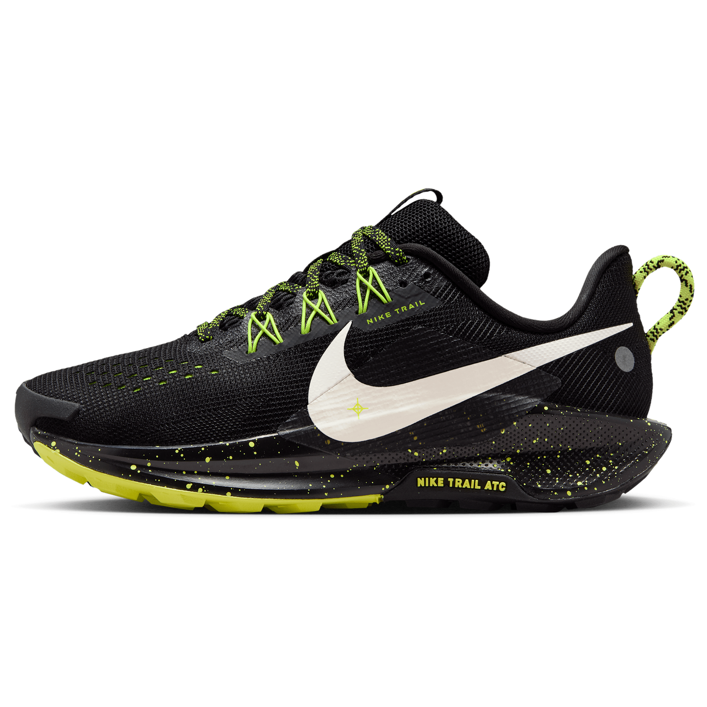 Nike Reactx Pegasus Trail 5 - Women's - Black/Volt Ice/Phantom