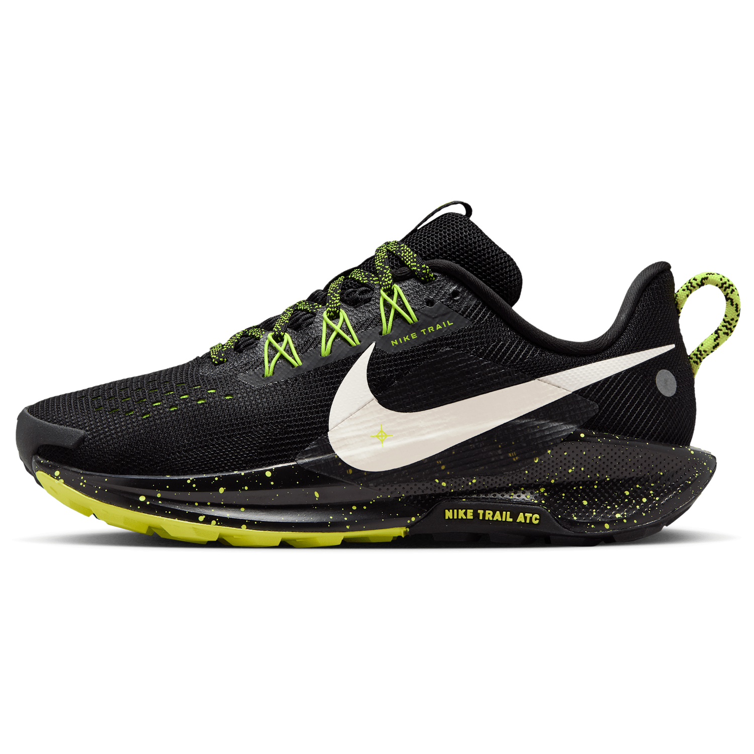 Nike Reactx Pegasus Trail 5 - Women's - Black/Volt Ice/Phantom