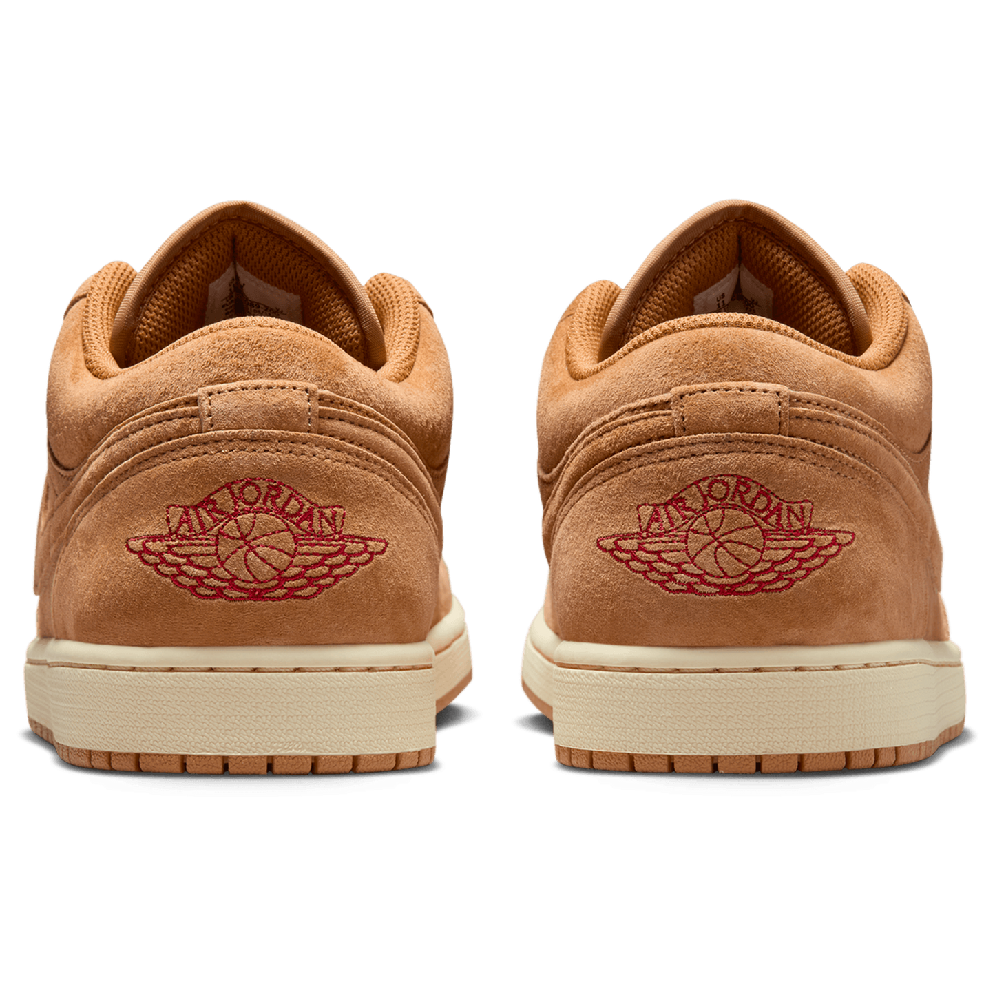 Jordan Air Jordan 1 Low SE - Men's - Flax/Varsity Red/Black