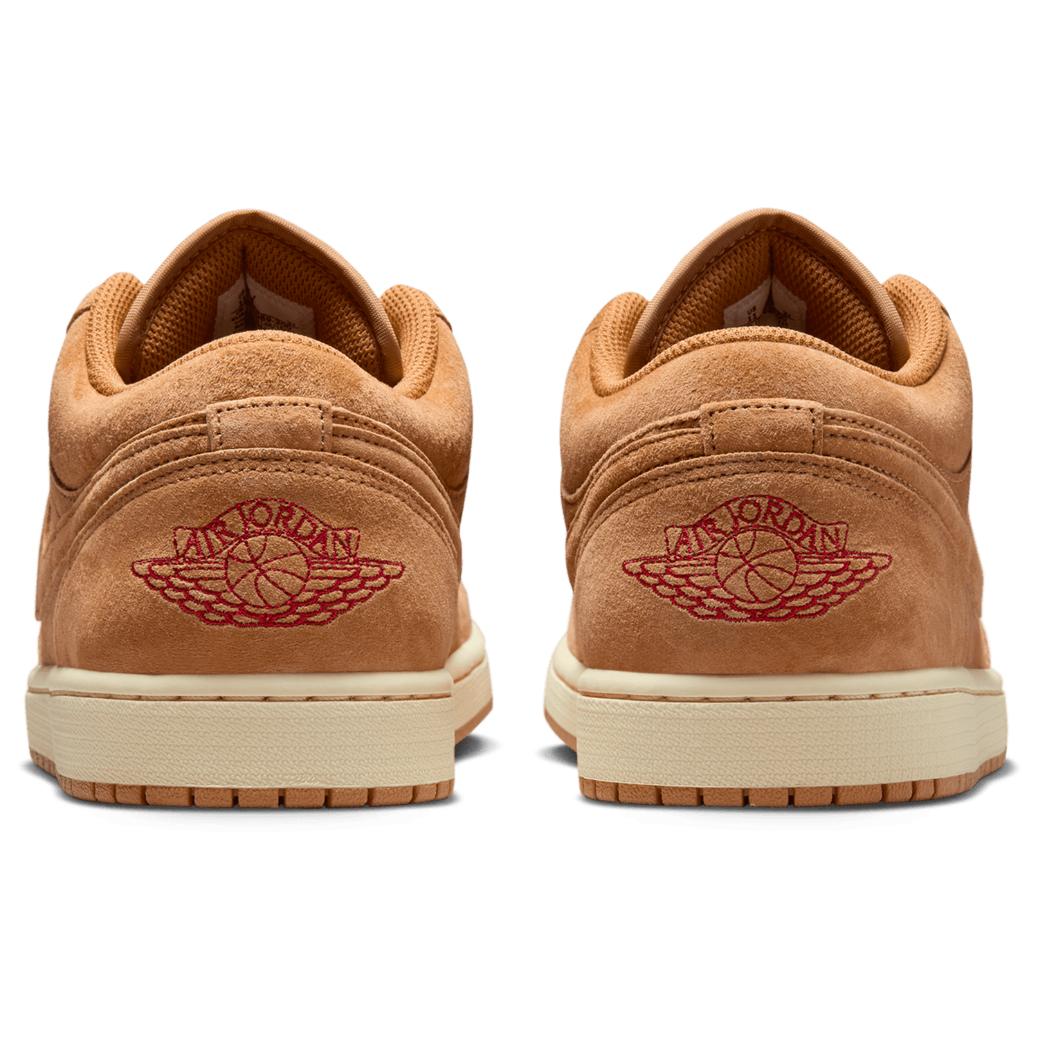 Jordan Air Jordan 1 Low SE - Men's - Flax/Varsity Red/Black