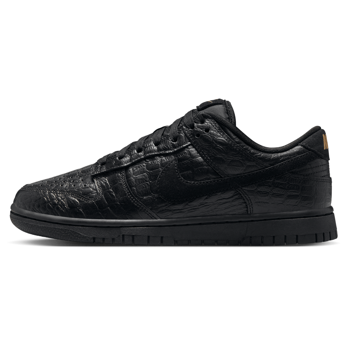 Nike Dunk Low SS - Women's - Mtlc Gold/Black/Black
