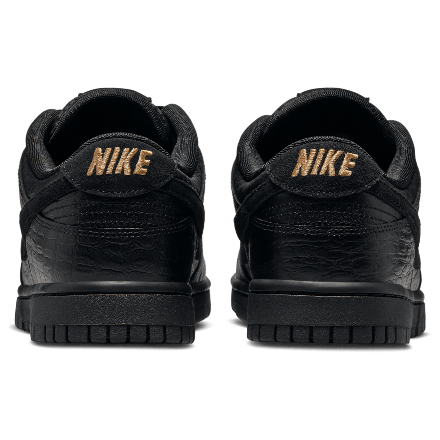 Nike Dunk Low SS - Women's - Mtlc Gold/Black/Black