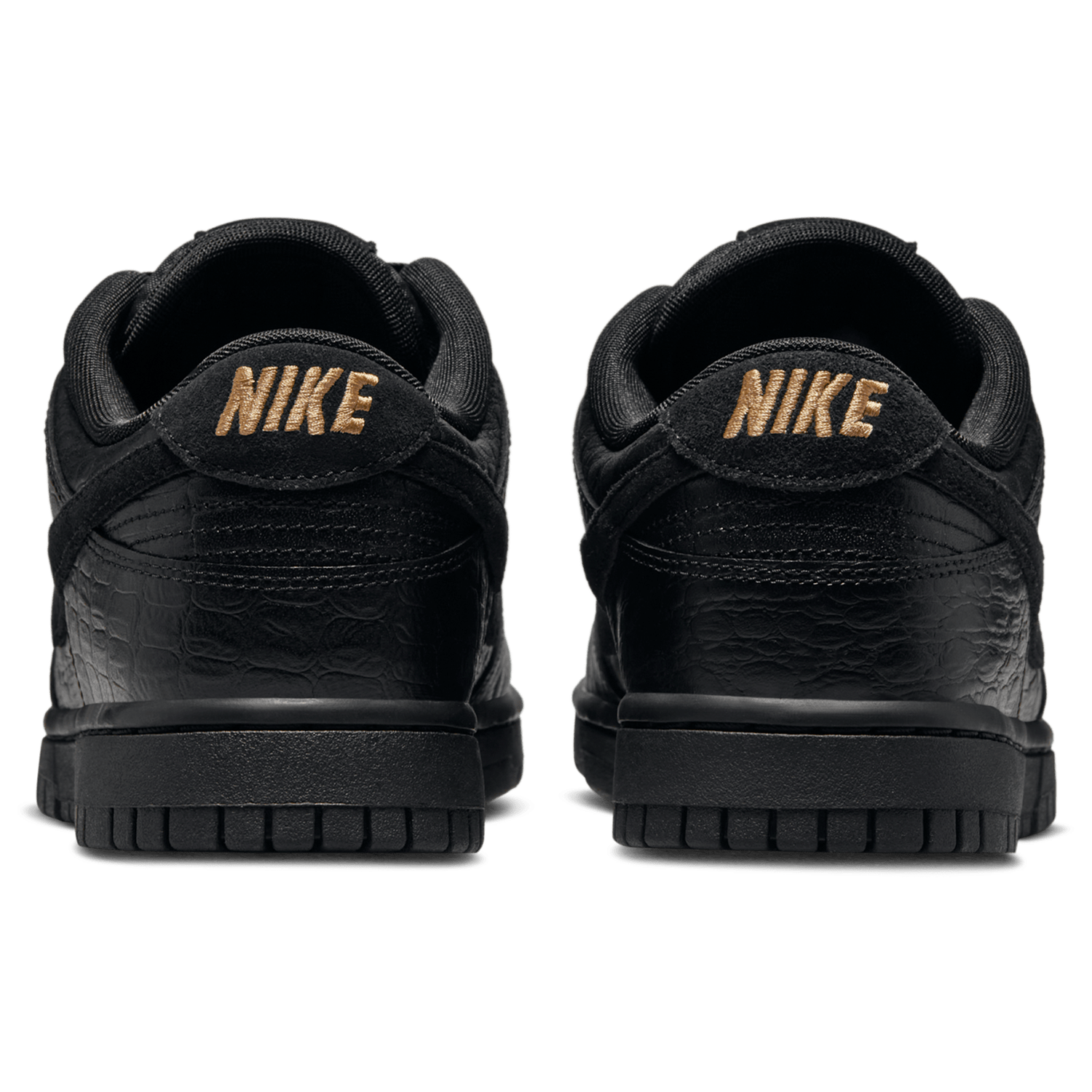 Nike Dunk Low SS - Women's - Mtlc Gold/Black/Black