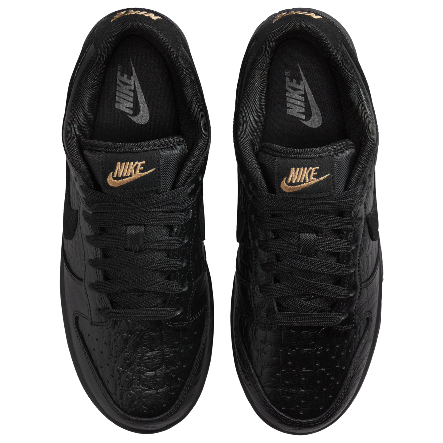 Nike Dunk Low SS - Women's - Mtlc Gold/Black/Black