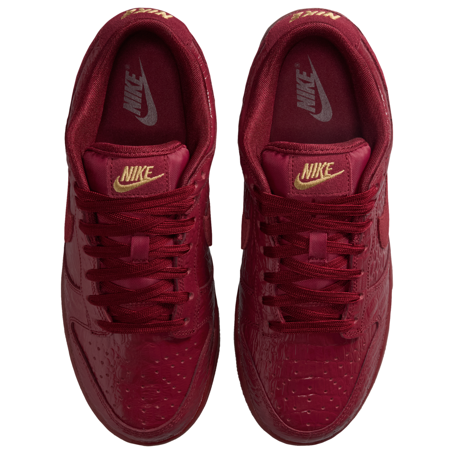 Nike Dunk Low SS - Women's - Team Red/Team Red/Mtlc Gold