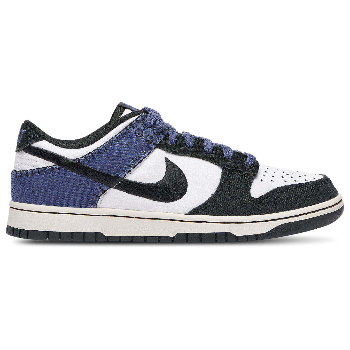 Nike Dunk Low Retro - Men's - Sanded Purple/White/Off Noir
