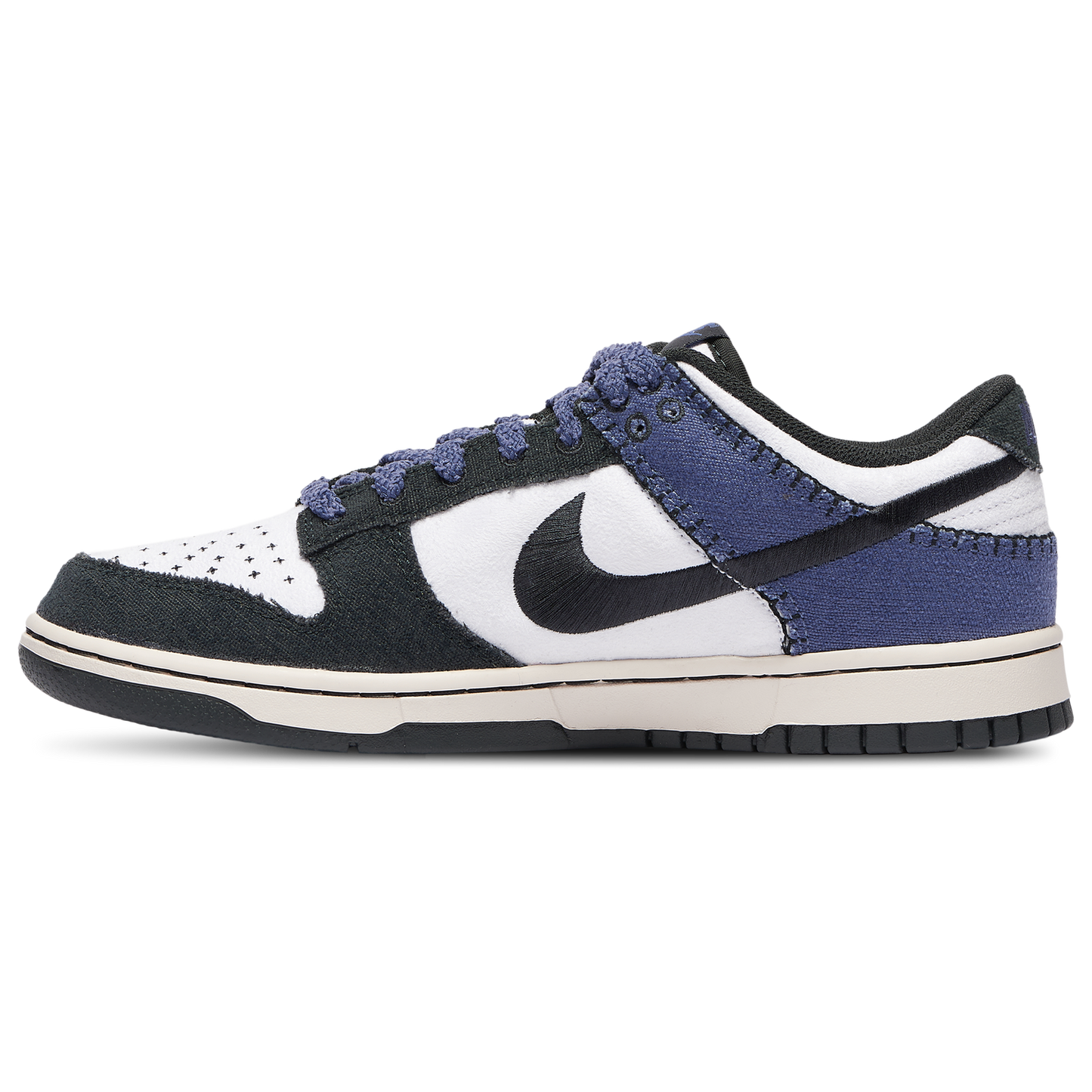 Nike Dunk Low Retro - Men's - Sanded Purple/White/Off Noir