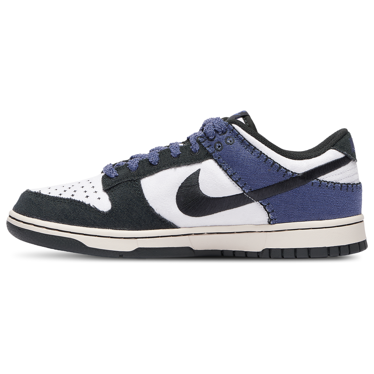 Nike Dunk Low Retro - Men's - Sanded Purple/White/Off Noir