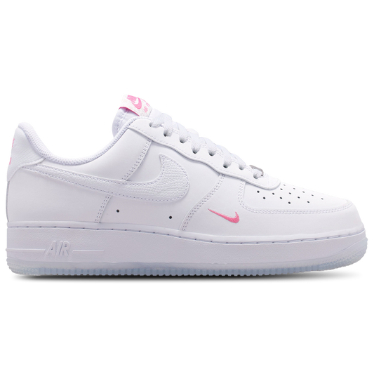 Nike Air Force 1 '07 FL1 - Women's - White/White/Lotus Pink
