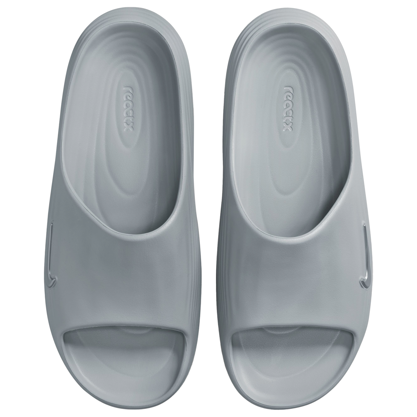 Nike Reactx Rejuven8 Slides - Men's - Wolf Grey