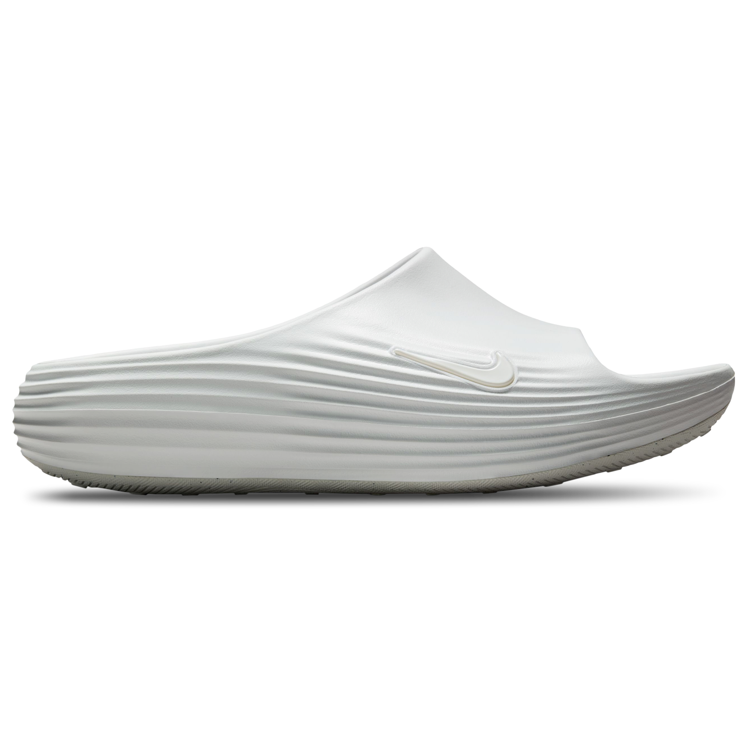 Nike Reactx Rejuven8 Slides - Men's - Summit White/Summit White